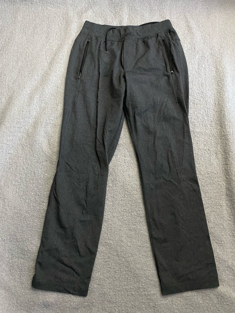 lululemon athletica Men's Black Active Joggers with Zip Pockets